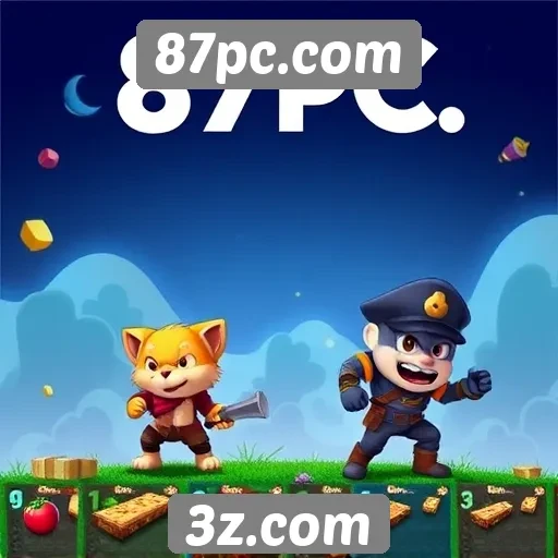 Evolução dos jogos disponíveis no 87pc.com