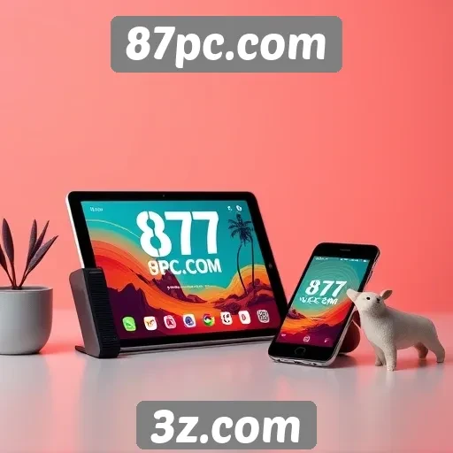 Desempenho do 87pc.com em dispositivos móveis