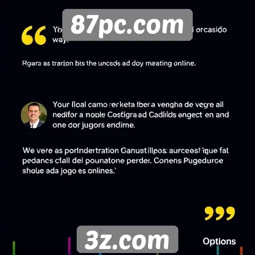 Feedback dos jogadores sobre a experiência em 87pc.com