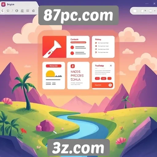 Interface e experiência do usuário no 87pc.com